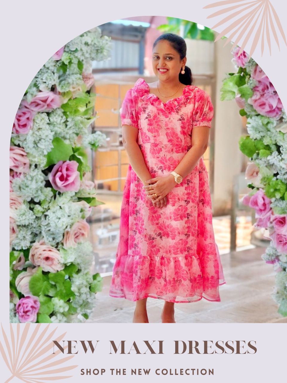 D21/Organza Frock/Pink/Frock