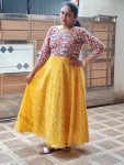 D23/Kalamkari Cotton/Yellow/Maxi