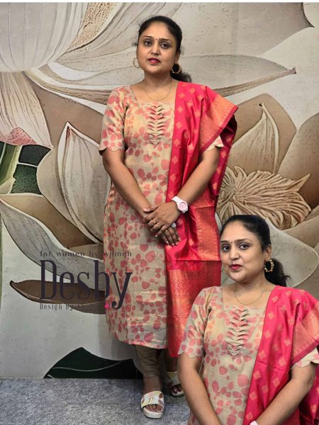 D113/Top with Dupatta Set