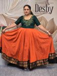 D135/Aari Work Maxi