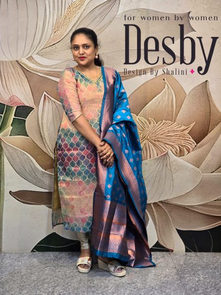 D100/Top with Dupatta Set
