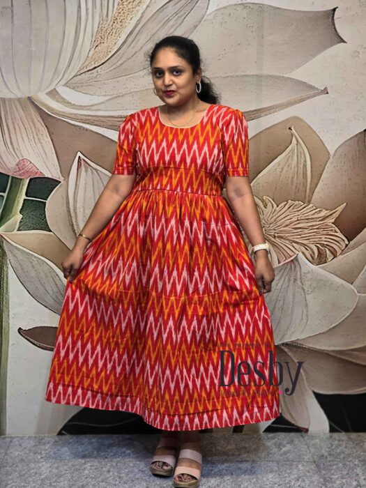 D136/Ikkat Frock