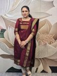 D162/ Top with Dupatta
