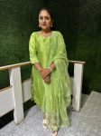 D164/ Silk Top with Dupatta