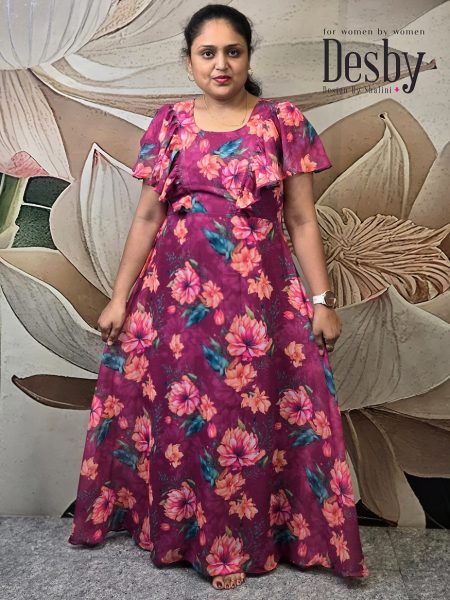 D184 Georgette with lining