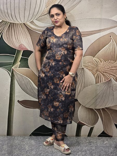 D189 Tissue silk top with lining