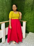 D194 Full flair maxi with lining