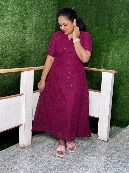 D204 A line top With cotton lining