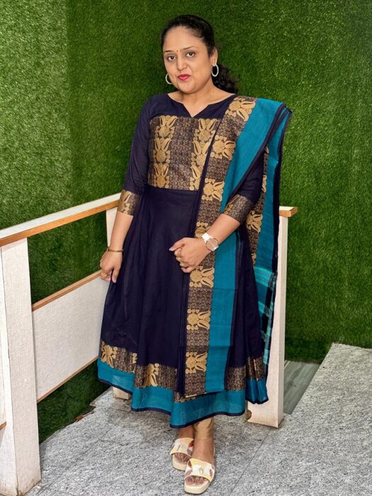 D210 Top with dupatta