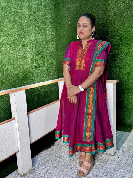D248  Traditional Anarkali Maxi