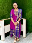 D265 Top with dupatta