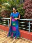 D300  Soft Organza Maxi