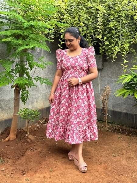 D308   Hakoba Cotton Frocks