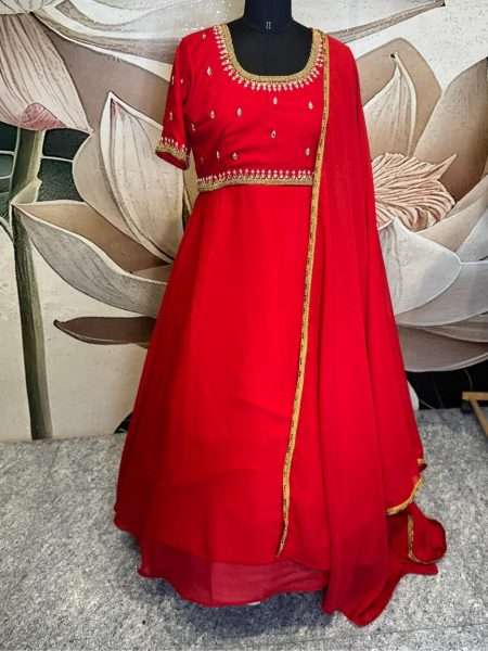D326 Maxi with dupatta