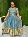 D355  Traditional Aari Work Maxi