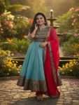 D376 Narayanpet Cotton Anarkali