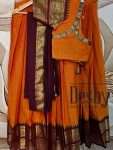 D389-1 Half Saree