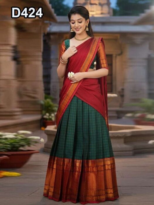 D424 Half Saree