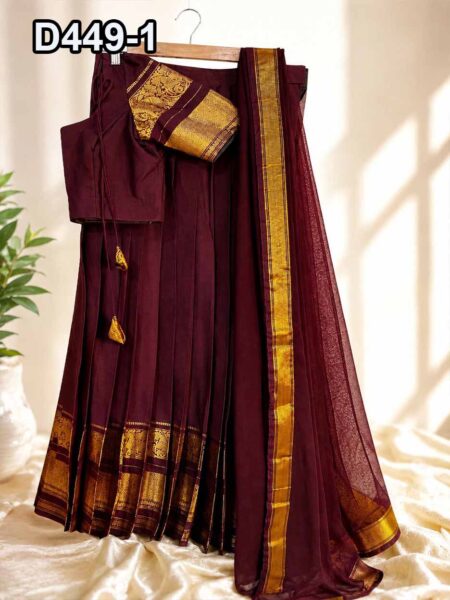 D449  Half Saree