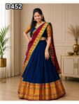 D452 Half Saree