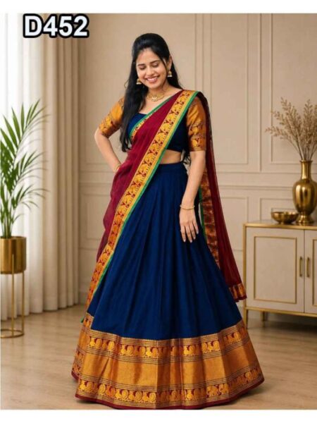 D452 Half Saree