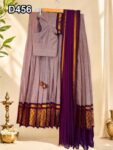 D456 Half Saree