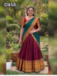 D458 Half Saree