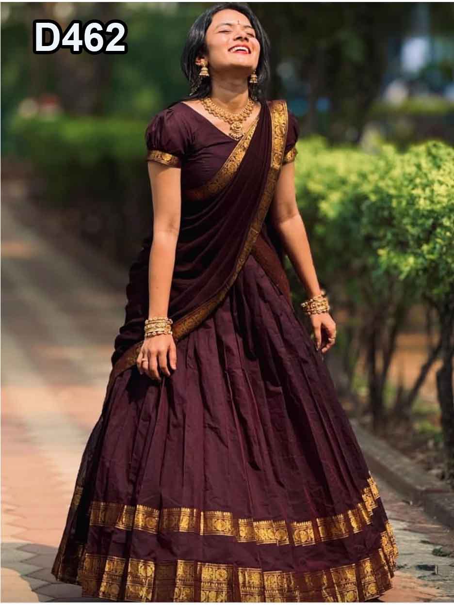 D462-Half Saree
