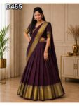 D465-Half Saree