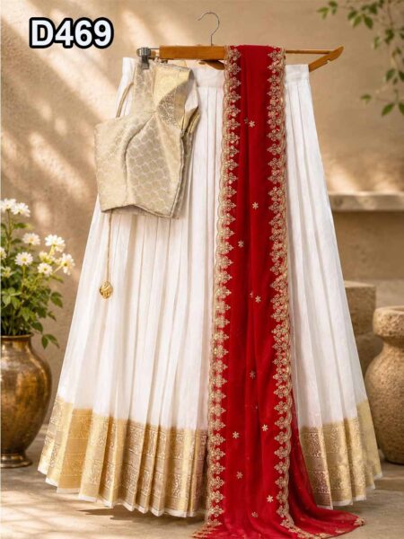 D469-Half Saree