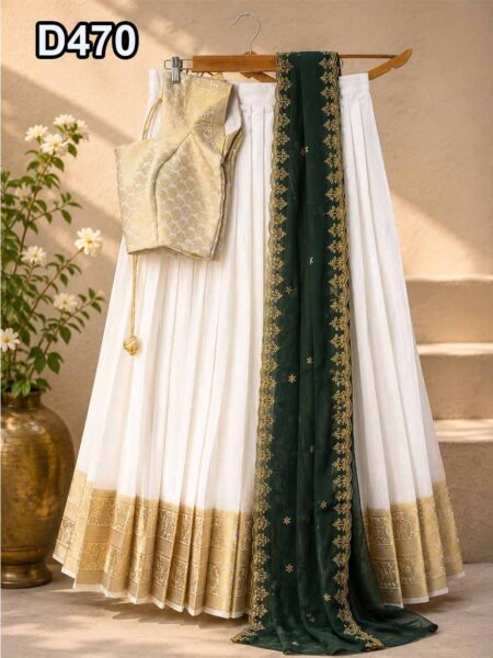D470-Half Saree
