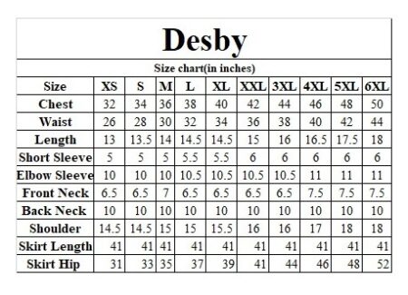 Size Chart - Desby