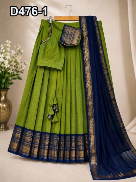 D476 Half Saree