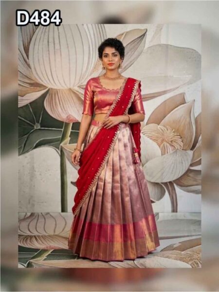 D484 Half Saree