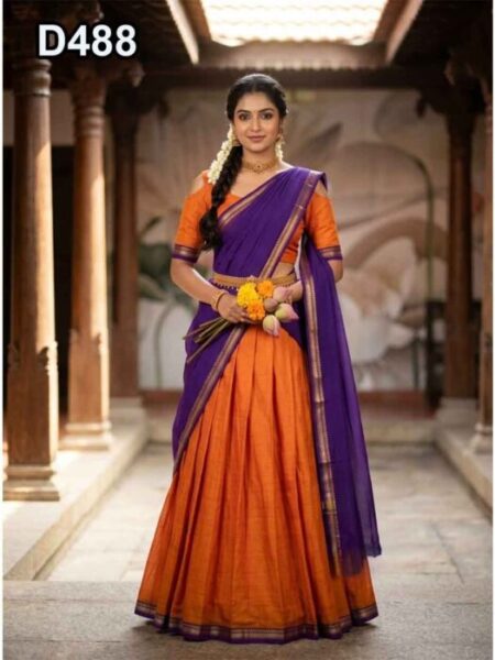 D488 Half Saree