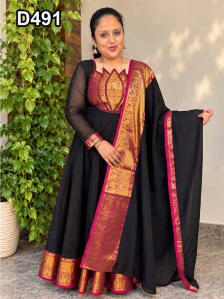D491 TOP WITH DUPPATA
