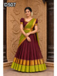 D507 Half Saree