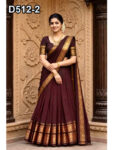 D512 Half Saree