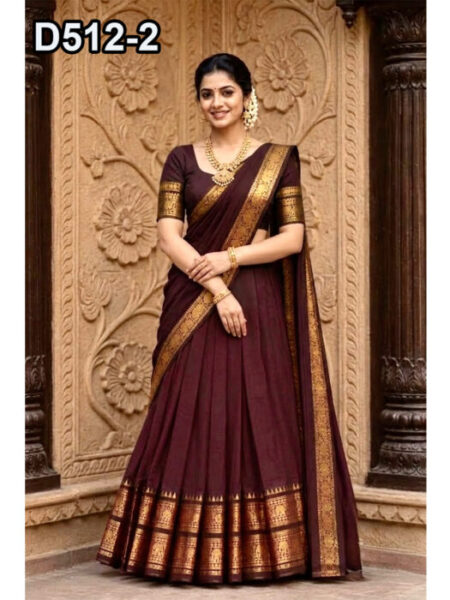 D512 Half Saree
